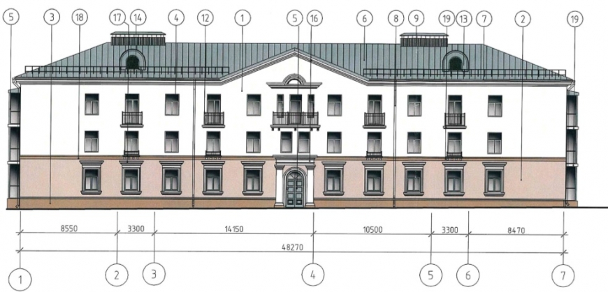 «Реконструкция здания общежития  по адресу: г.Молодечно, ул.Великий Гостинец, 46»